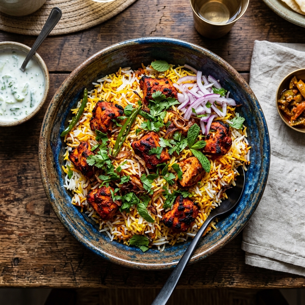 Chicken Tikka Biryani