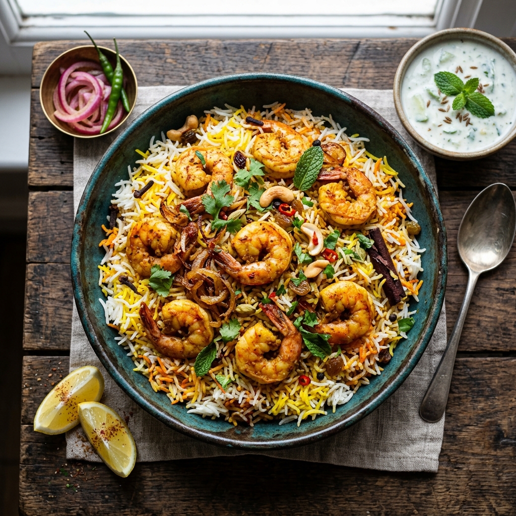 King Prawn Biryani